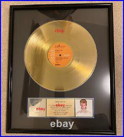 David Bowie Aladdin Sane Genuine Riaa Official Gold Award Mint Condition