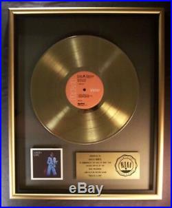 David Bowie David Live LP Gold RIAA Record Award RCA Records