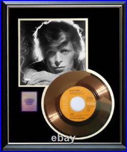 David Bowie Fame 45 RPM Gold Record Rare Non Riaa Award Rare