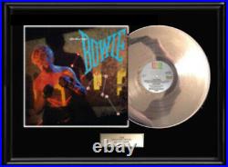 David Bowie Let's Dance White Gold Silver Platinum Tone Record Non Riaa Award