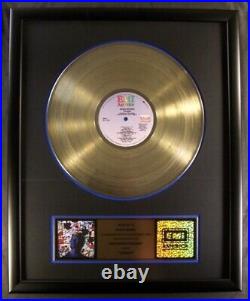 David Bowie Tonight LP Gold Non RIAA Record Award EMI America Records