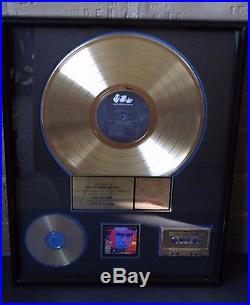 Days Of Thunder Tom Cruise Movie Gold Record RIAA Certified Award Guns N' Roses