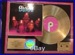 Deep Purple Burn RIAA Certified Gold Record Award