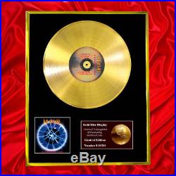 Def Leppard Adrenalize CD Gold Disc Record Lp Vinyl Award Display Free P&p