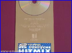 Der Deutsche Hitmix die Party Gold Award an ZDF verliehen goldene Schallplatte