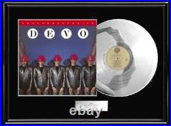 Devo Freedom Of Choice White Gold Platinum Tone Record Non Riaa Award