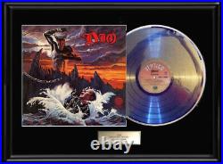 Dio Holy Diver Lp White Gold Platinum Tone Record Non Riaa Award Rare