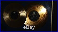 Disco d oro Guns n Roses Use your Illusion I Gold Record Award Disc No Bpi Riaa