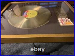 Disney Children's Favorites RIAA CERTIFIED GOLD RECORD ALBUM AWARD 1979 OFFICIAL