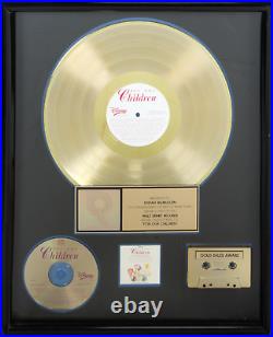 Disney GOLD RECORD award featuring Elton John, Bob Dylan, Springsteen, Sting