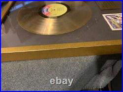 Disney Mickey Mouse Disco RIAA CERTIFIED GOLD RECORD ALBUM AWARD 1979 OFFICIAL