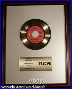 Dolly Parton I Will Always Love You 45 Gold Non RIAA Record Award RCA