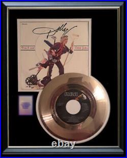 Dolly Parton Nine To Five 45 RPM Gold Vinyl Record Rare Non Riaa Award 9 To 5