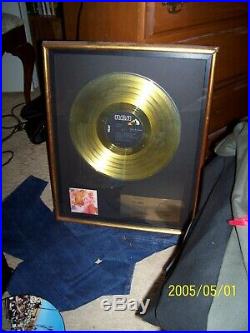 Dolly Parton Rare Riaa 1978 Heartbreaker Gold Record Award