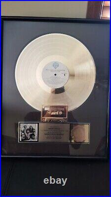 Doobie Brothers Minute By Minute Riaa Certified Gold Record Award Oscar Harris