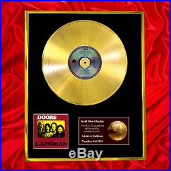 Doors La Woman CD Gold Disc Lp Record Vinyl Display Award Free P+p