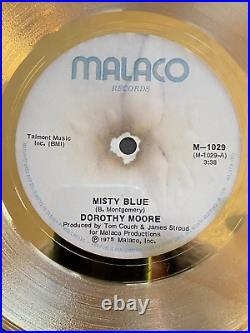 Dorothy Moore MISTY BLUE Gold Record Award 1976 Non RIAA RCA Records Canada CRIA