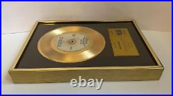 Dorothy Moore MISTY BLUE Gold Record Award 1976 Non RIAA RCA Records Canada CRIA