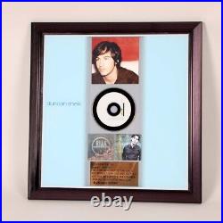 Duncan Sheik Gold RIAA Award COA Promotor Provenance