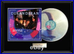 Duran Duran Arena White Gold Platinum Tone Record Album Rare Lp Non Riaa Award