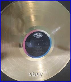 Duran Duran Gold Record Award Rare Presented To Somon Le Bon
