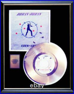 Duran Duran View To A Kill 45 RPM Gold Record James Bond Rare Non Riaa Award