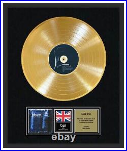 ELBOW CD Gold Disc LP Vinyl Record Award ASLEEP IN THE BACK