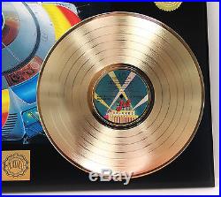 Electric Light Orchestra Gold Lp Ltd Edition Rare Record Award Quality Display