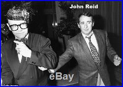ELTON JOHN 1985 Gold Record Award presented to manager JOHN REID -100% AUTHENTIC
