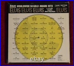 ELVIS PRESLEY 12 Yugoslavia LP Box Set WORLDWIDE GOLD AWARD HITS