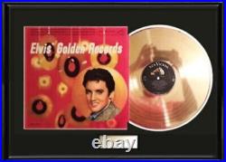 ELVIS PRESLEY GOLD RECORD GOLDEN RECORDS VOLUME 1 RARE NON RIAA AWARD 1950's
