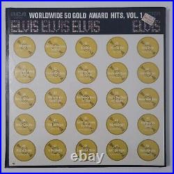 ELVIS PRESLEY SEALED Worldwide 50 Gold Award Hits Vol 1 RE Box Set 4xLP