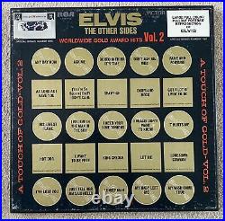 ELVIS PRESLEY THE OTHER SIDES Worldwide Gold Award Hits Vol 2 4x LP With EXTRAS