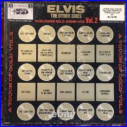 ELVIS Worldwide Gold Award Hits Vol. 2 1971 1st Press 4-LP ALL INSERTS, TOP NM