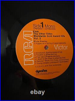 ELVIS Worldwide Gold Award Hits Vol. 2 4-LP Poster Wardrobe Patch LPM 6402-1