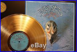 Eagles Their Greatest Hits 24k Gold LP Record Award Display Free USA Shipping