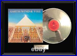 Earth Wind & Fire All N All White Gold Platinum Record Lp Non Riaa Award Rare