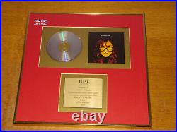 Eddi Reader 1994 Uk Bpi Gold Award To Geoff Travis At Blanco Y Negro Records