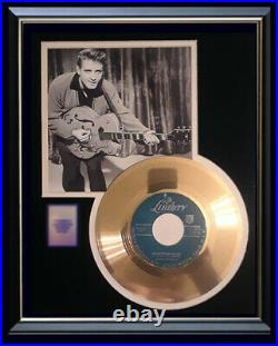 Eddie Cochran Summertime Blues 45 RPM Gold Metalized Record Rare Non Riaa Award