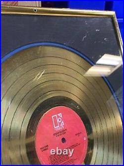 Eddie Rabbitt RIAA Gold Record Award 500,000 sales award for Step by Step