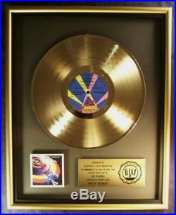 Electric Light Orchestra ELO Out Of The Blue LP Gold RIAA Record Award Jet