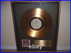 Elo Electric Light Orchestra Riaa Gold Record Award Face The Music Evil Woman