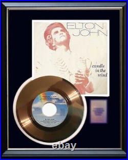 Elton John Candle In The Wind 45 RPM Gold Record Rare Non Riaa Award