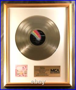 Elton John Goodbye Yellow Brick Road LP Gold Non RIAA Record Award MCA To Elton