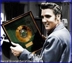 Elvis Presley 1956 Debut LP Gold Non RIAA Green Matte Record Award RCA Records