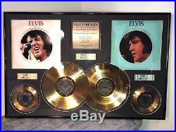 Elvis Presley 24KT Gold A Legendary Performer Limited Edition /#77 Record Award