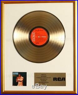 Elvis Presley Elvis (Fool) LP Gold Non RIAA Record Award RCA Records