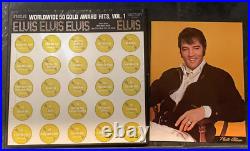 Elvis Presley Gold Award Hits 1976 USA RCA Vinyl 4LP Box TAN Bonus Photo Book