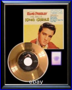 Elvis Presley Gold Record King Creole Ep Non Riaa Award Rare Elvis Presley Gold Record King Creole Ep Non Riaa Award Rare