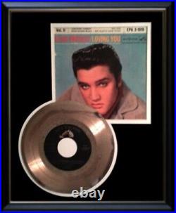 Elvis Presley Gold Record Loving You Rare Ep Non Riaa Award Rare